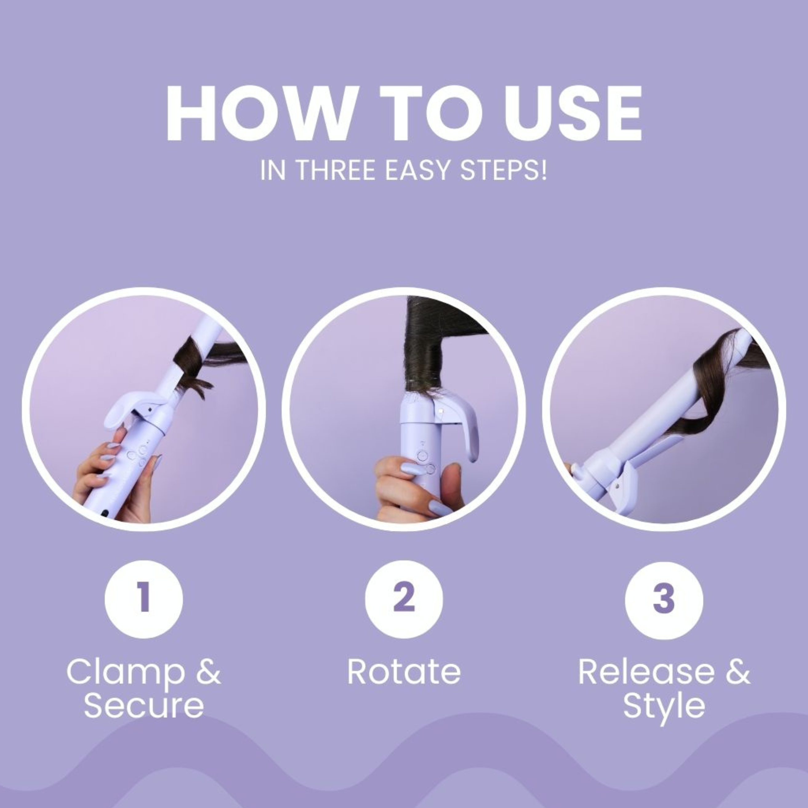 DREAMWAVER™ Automatic Curling Wand