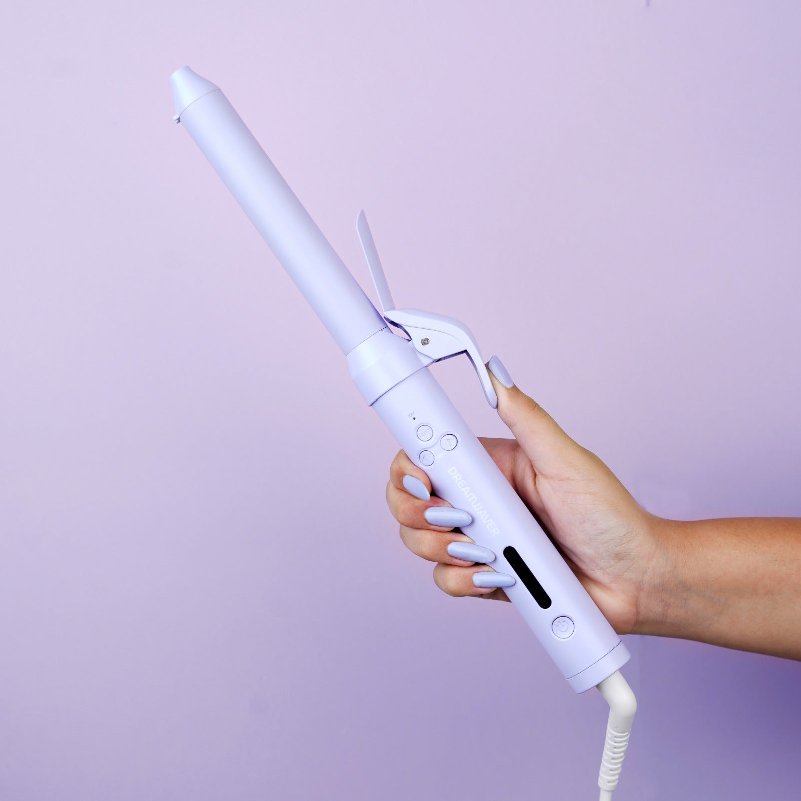 Purple Automatic Rotating Curling Iron in the UAE DREAMWAVER